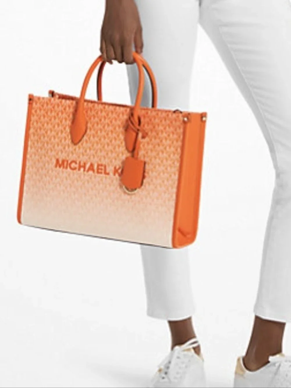 Michael Kors Mirella Ombre Tote And Wallet Set